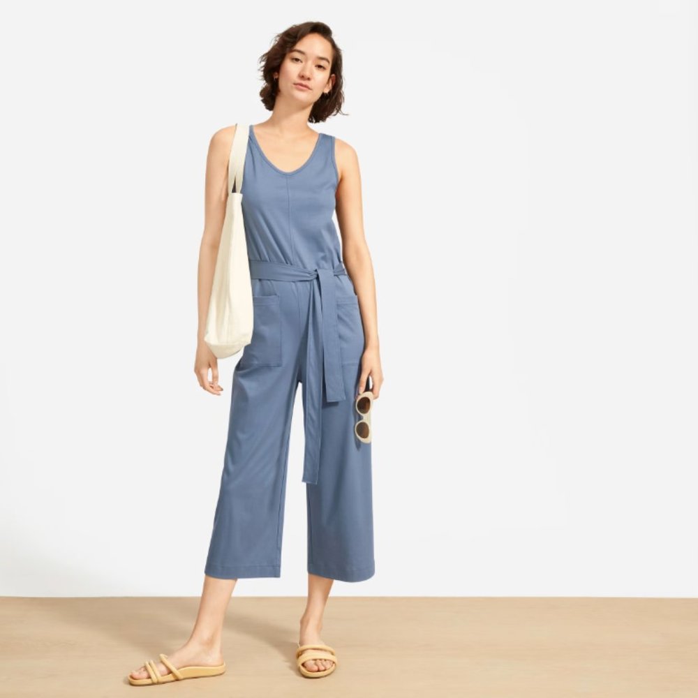 Everlane Cotton Luxe Jumpsuit (Small)